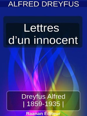 cover image of Lettres d'un innocent